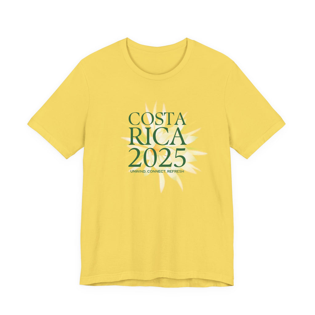 Costa Rica 2025 Travel Tee | Unisex Jersey Short Sleeve Shirt