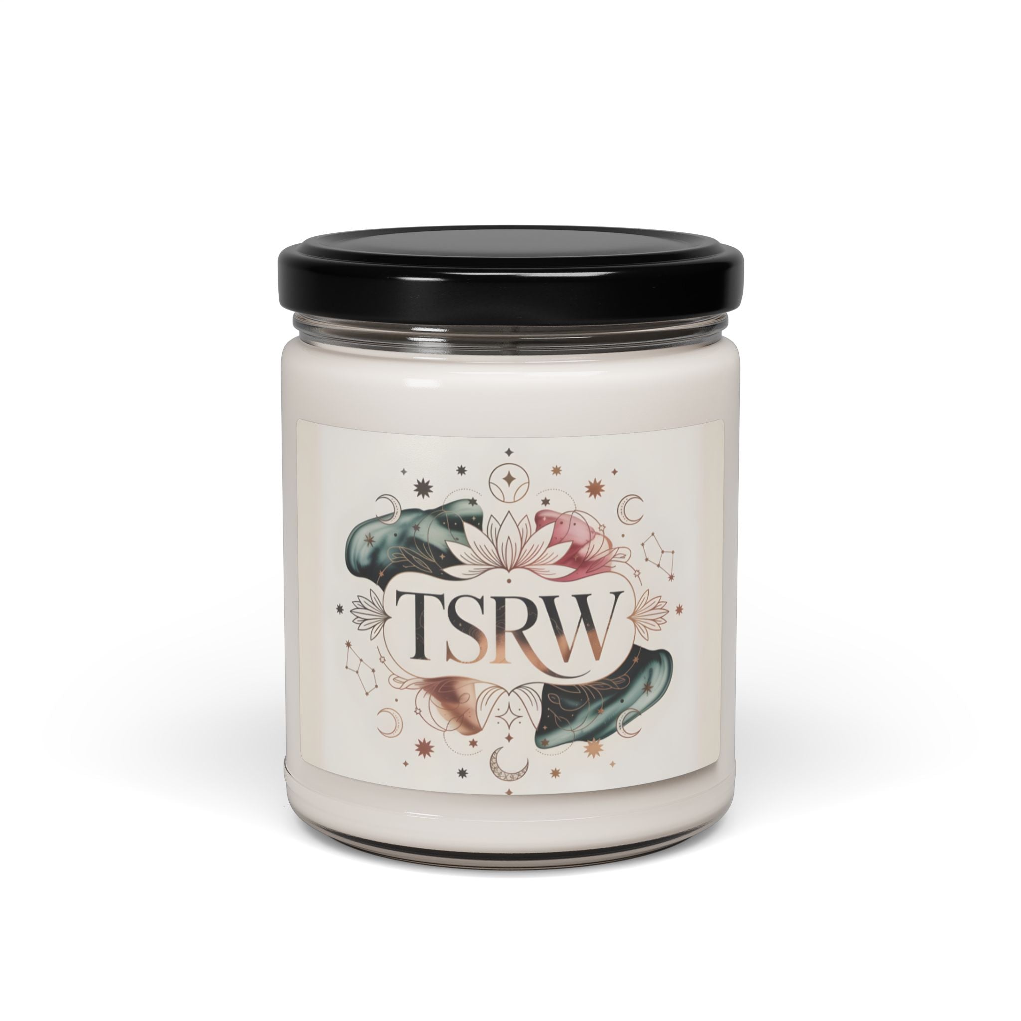 TSRW Botanical Scented Soy Candle 9oz — Floral Calm Aromatherapy Jar (9 scents available)