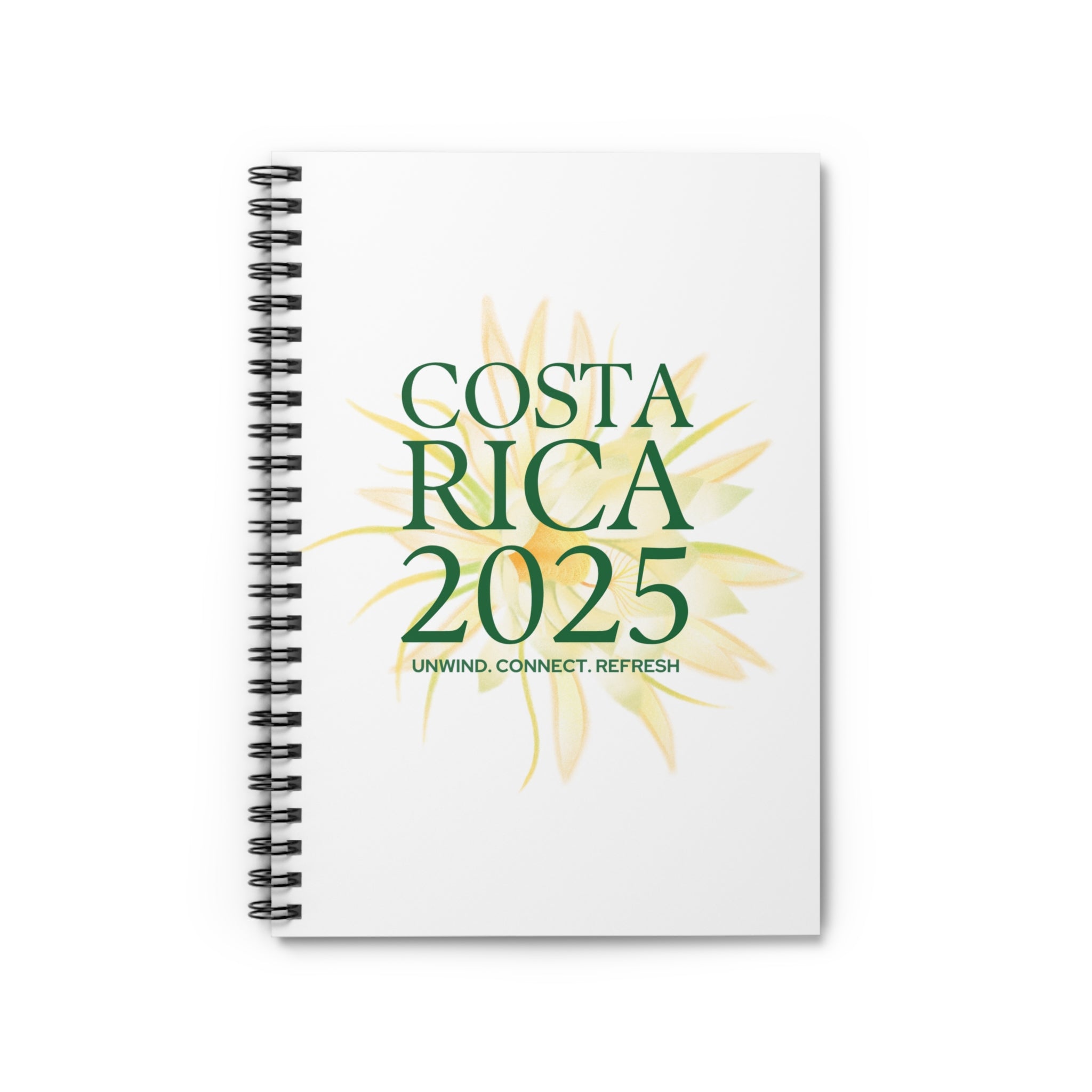 Costa Rica 2025 Spiral Notebook - Ruled Line