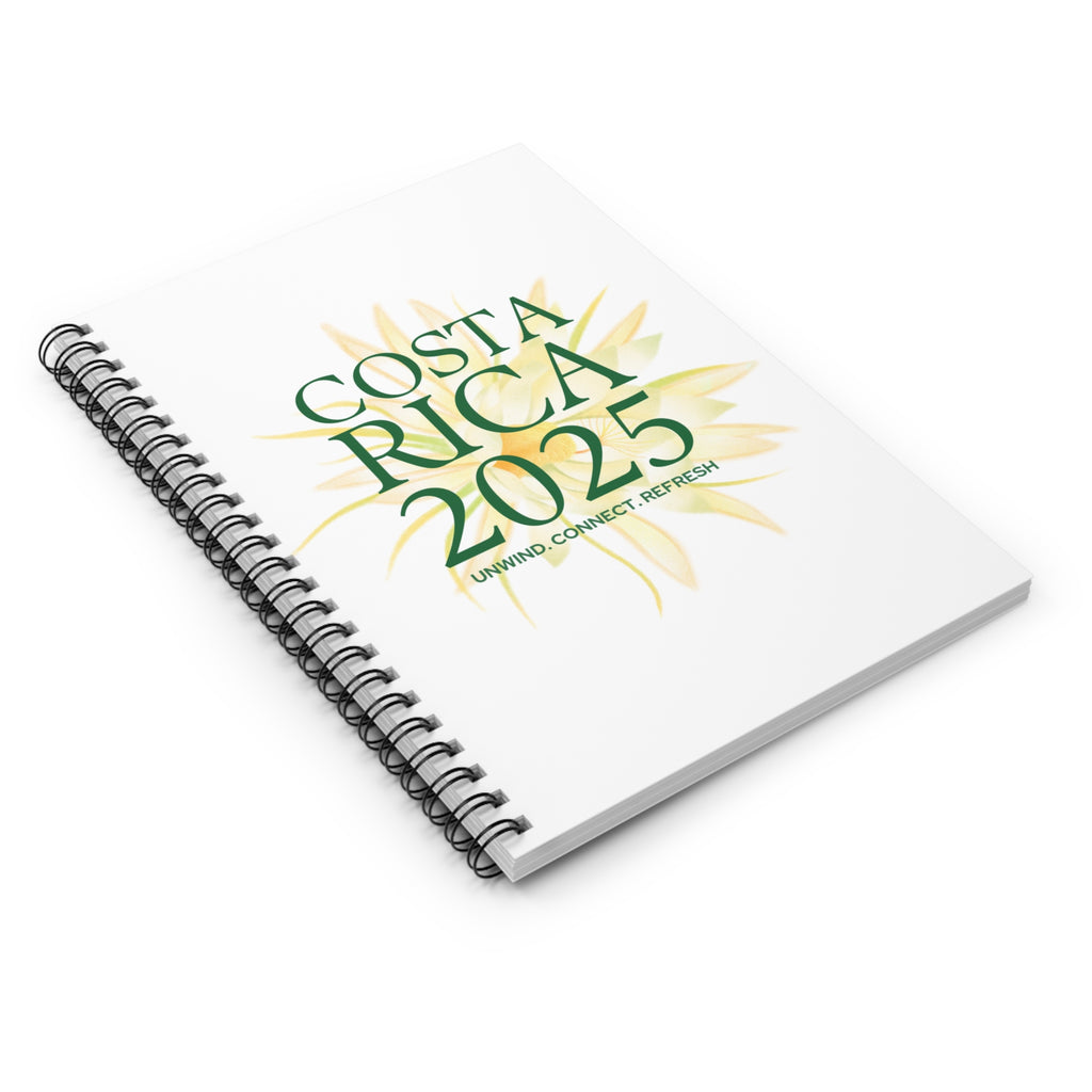 Costa Rica 2025 Spiral Notebook - Ruled Line
