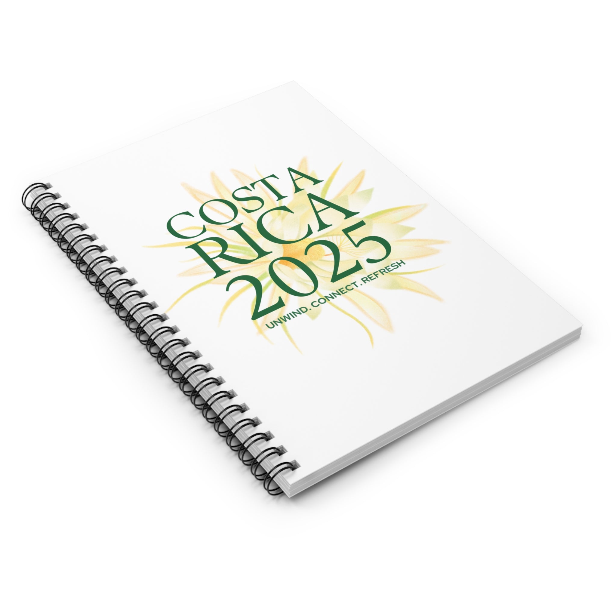 Costa Rica 2025 Spiral Notebook - Ruled Line