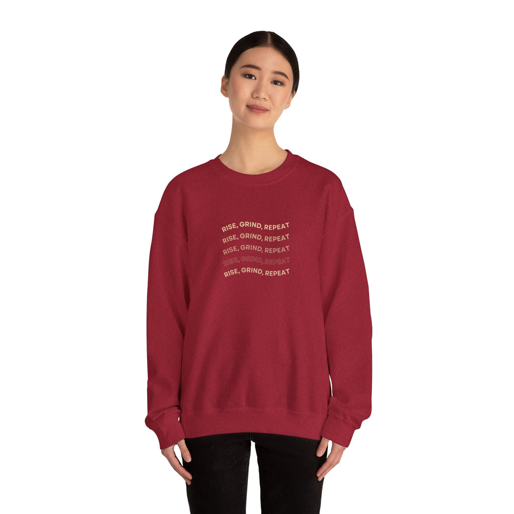 Rise, Grind, Repeat Crewneck Sweatshirt