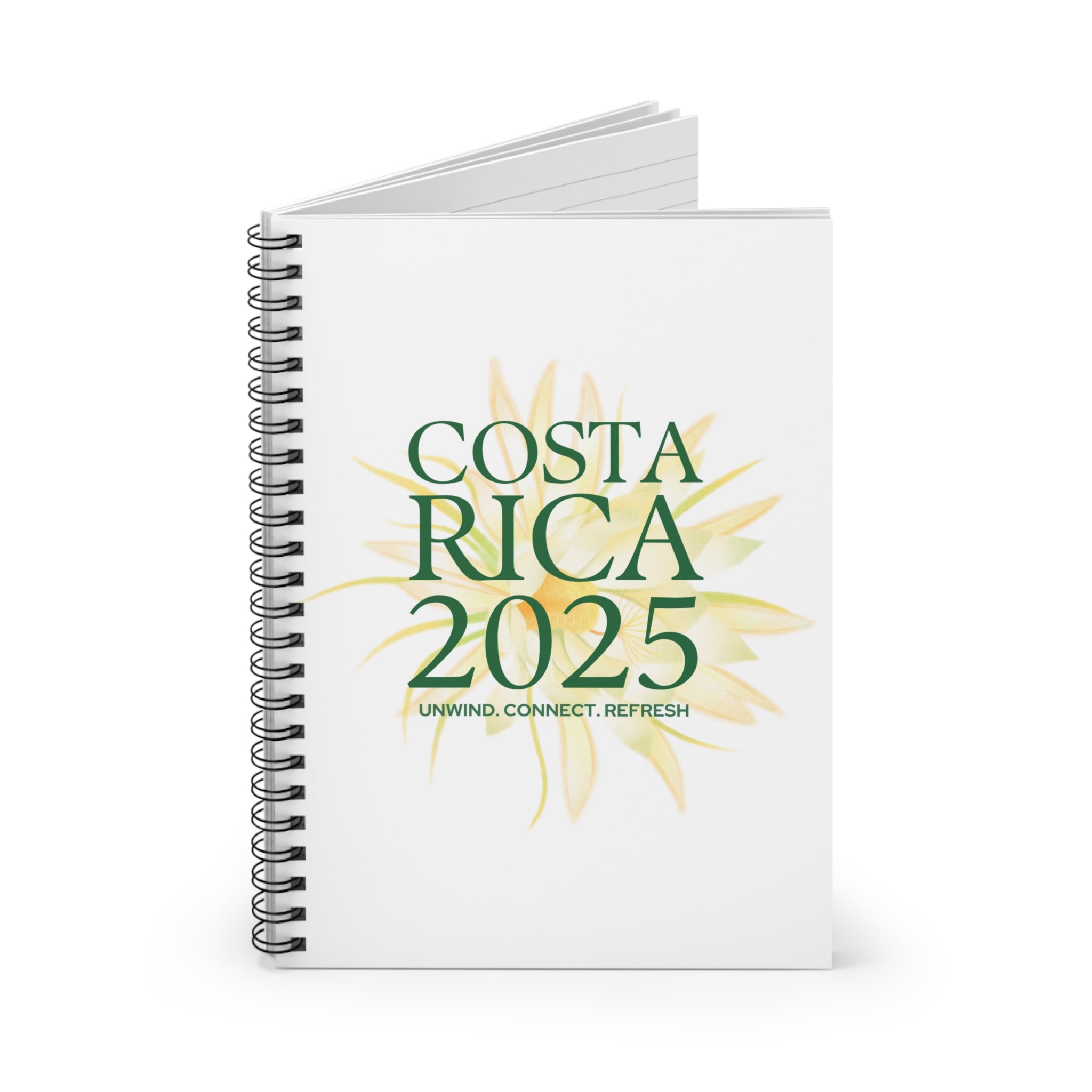 Costa Rica 2025 Spiral Notebook - Ruled Line