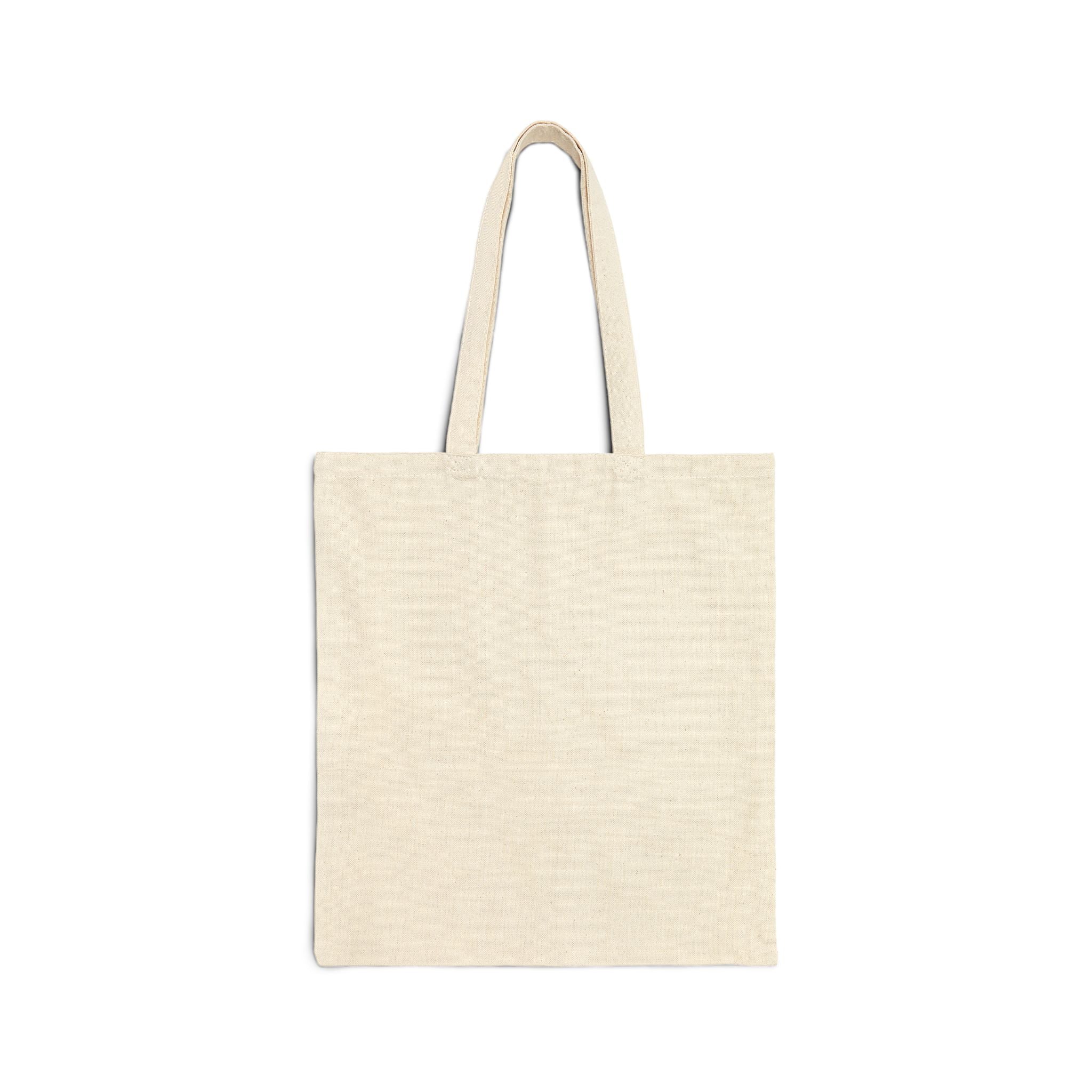 Tote Bag — “This Shit Really Works (TSRW)” Floral Retro Canvas Tote