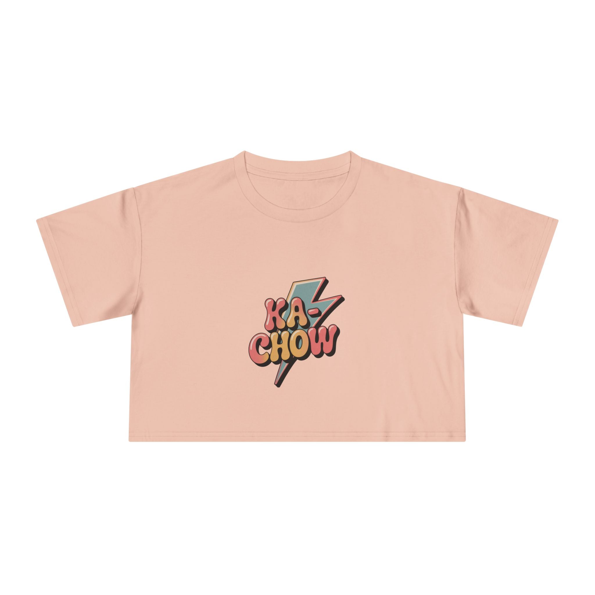 'Ka-Chow'- Snarky Snippets Tween Exclusive--Crop Tee